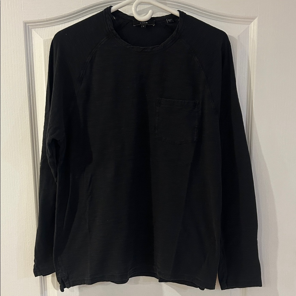 Vince Pocket Long Sleeve T-Shirt